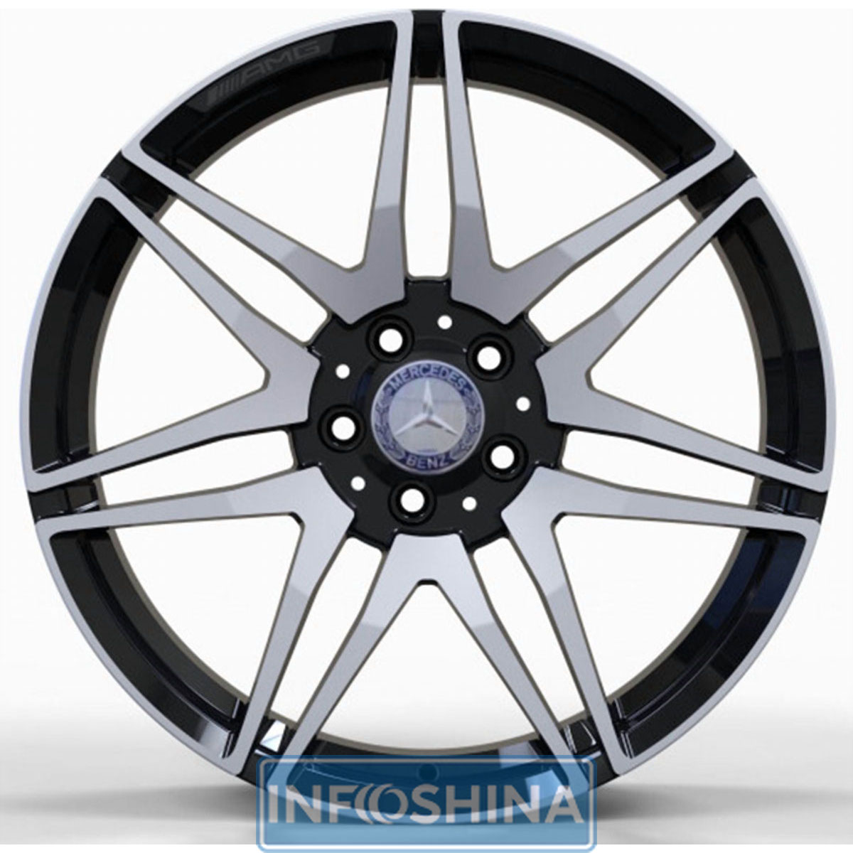 Купити диски Replica Forged MR874 Gloss Black With Machined Face R19 W8 PCD5x112 ET52 DIA66.5