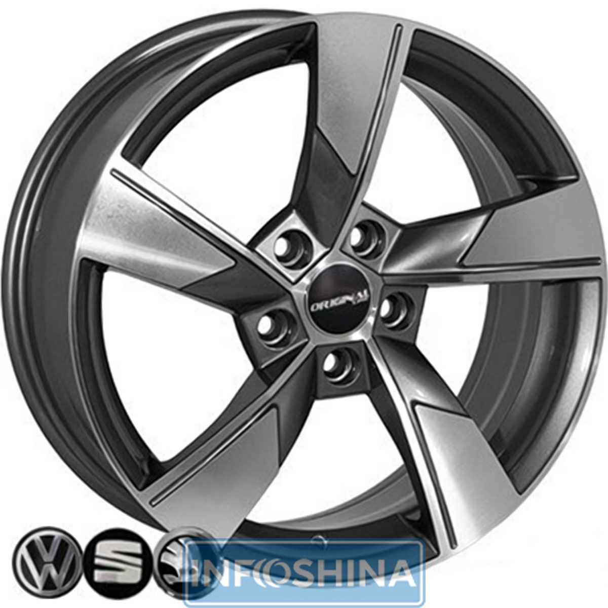 Купить диски Replica Volkswagen SK522 GMF