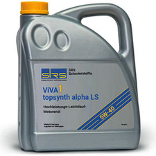 Купить масло SRS ViVA 1 topsynth alpha LS 5W-40 (4л)