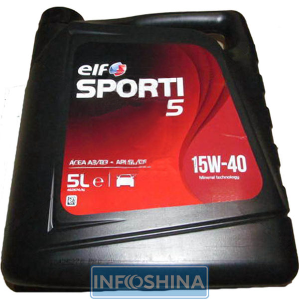 ELF Sporti 5 15W-40 (5л)