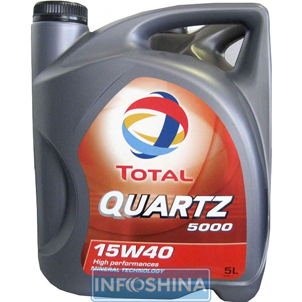 Total Quartz 5000 15W-40 (5л)