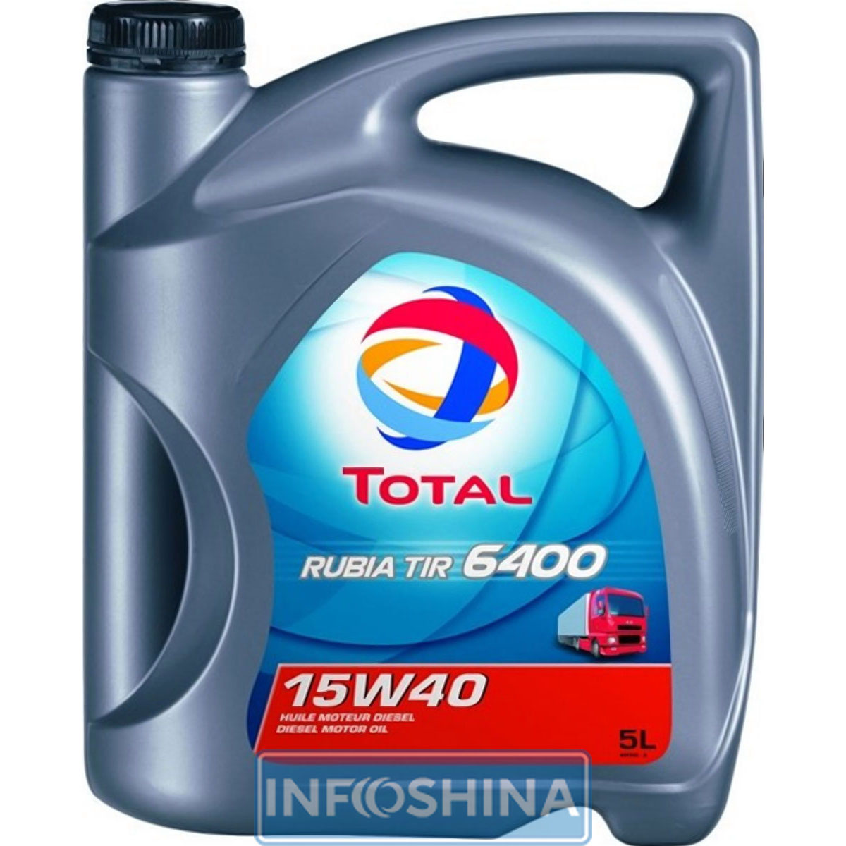 Купить масло Total Rubia TIR 6400 15W-40 (5л)