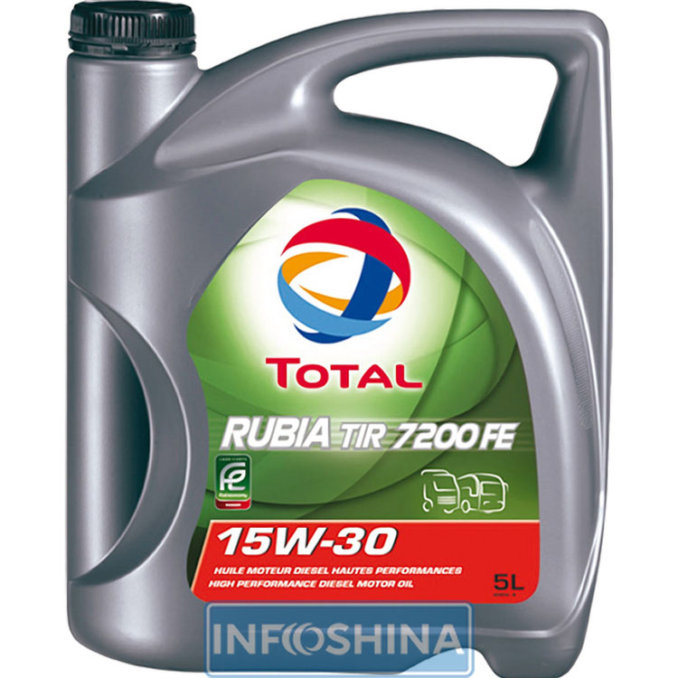 Total Rubia TIR 7200 FE 15W-30 (5л)