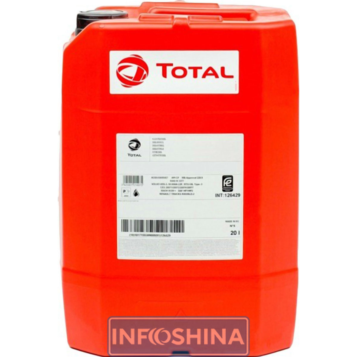 Купить масло Total Tractagri HDZ 15W-40 (20л)
