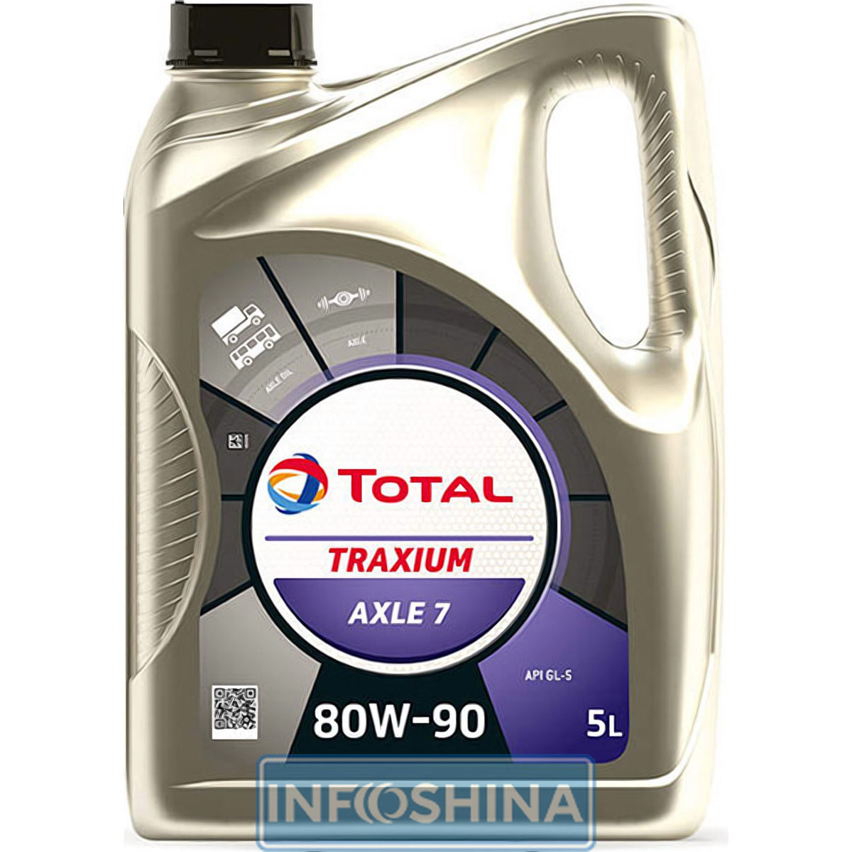 Купить масло Total TRAXIUM AXLE 7 80W-90 (5л)