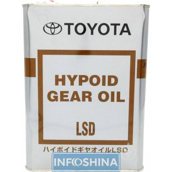 Toyota Hypoid Gear Oil LSD 85W-90 GL-5 (4л)