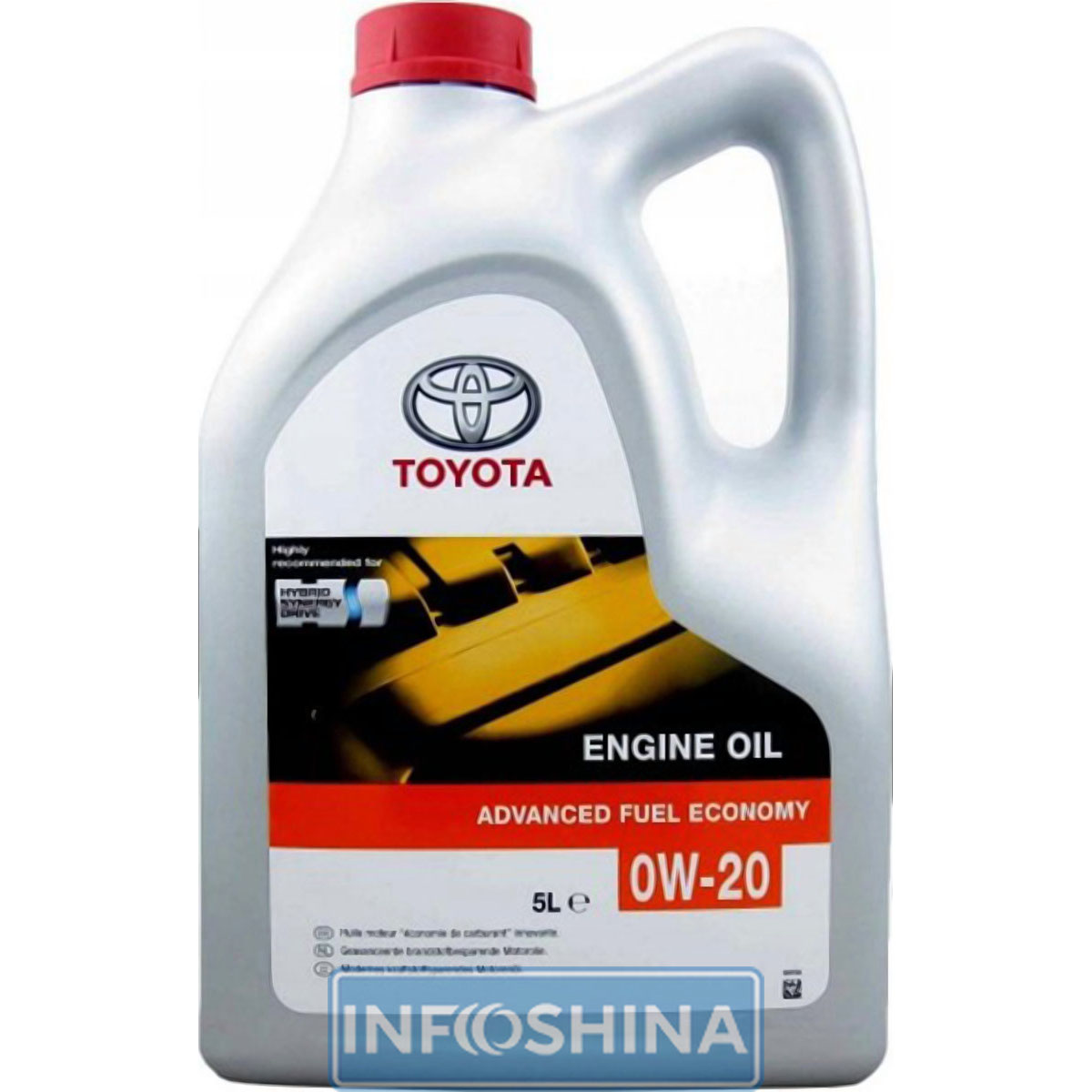 Купить масло Toyota Motor Oil AFE 0W-20 (5л)