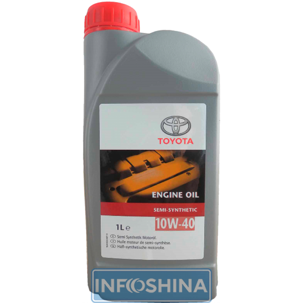 Купить масло Toyota Semi Synthetic 10W-40 (1л)