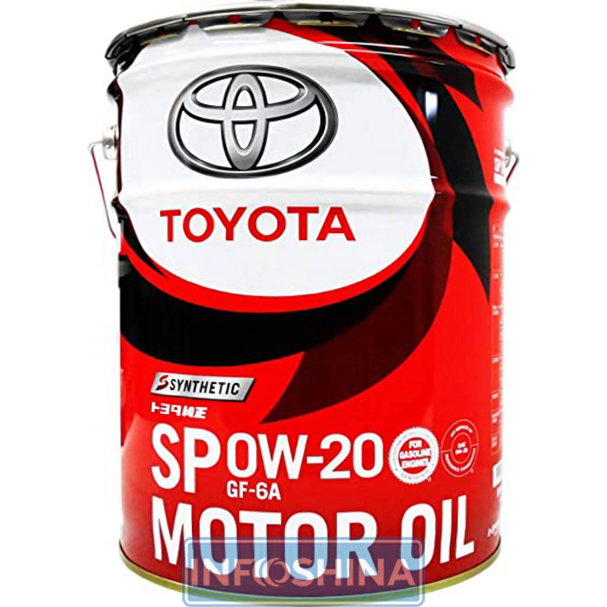 Купить масло Toyota Synthetic Motor Oil 0W-20 SP/GF-6A (20л)