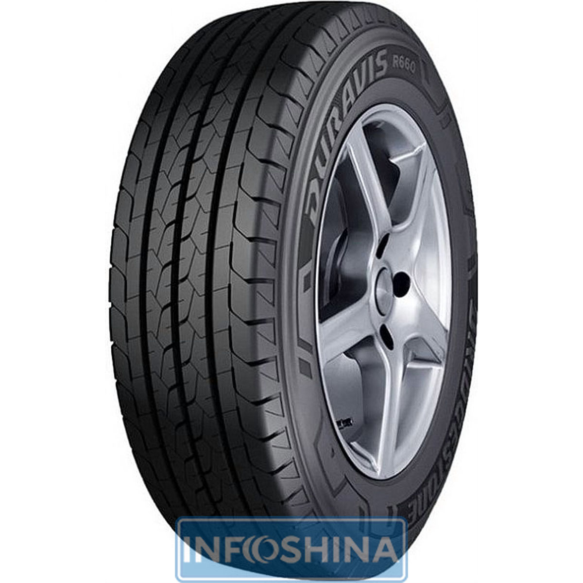 Купити шини Bridgestone Duravis R660 205/70 R15C 106R