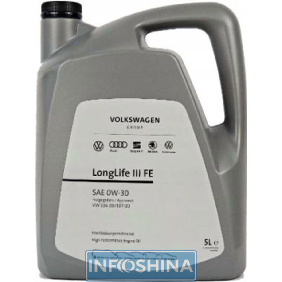 Купить масло Volkswagen Group LongLife III FE 0W-30 (5л)