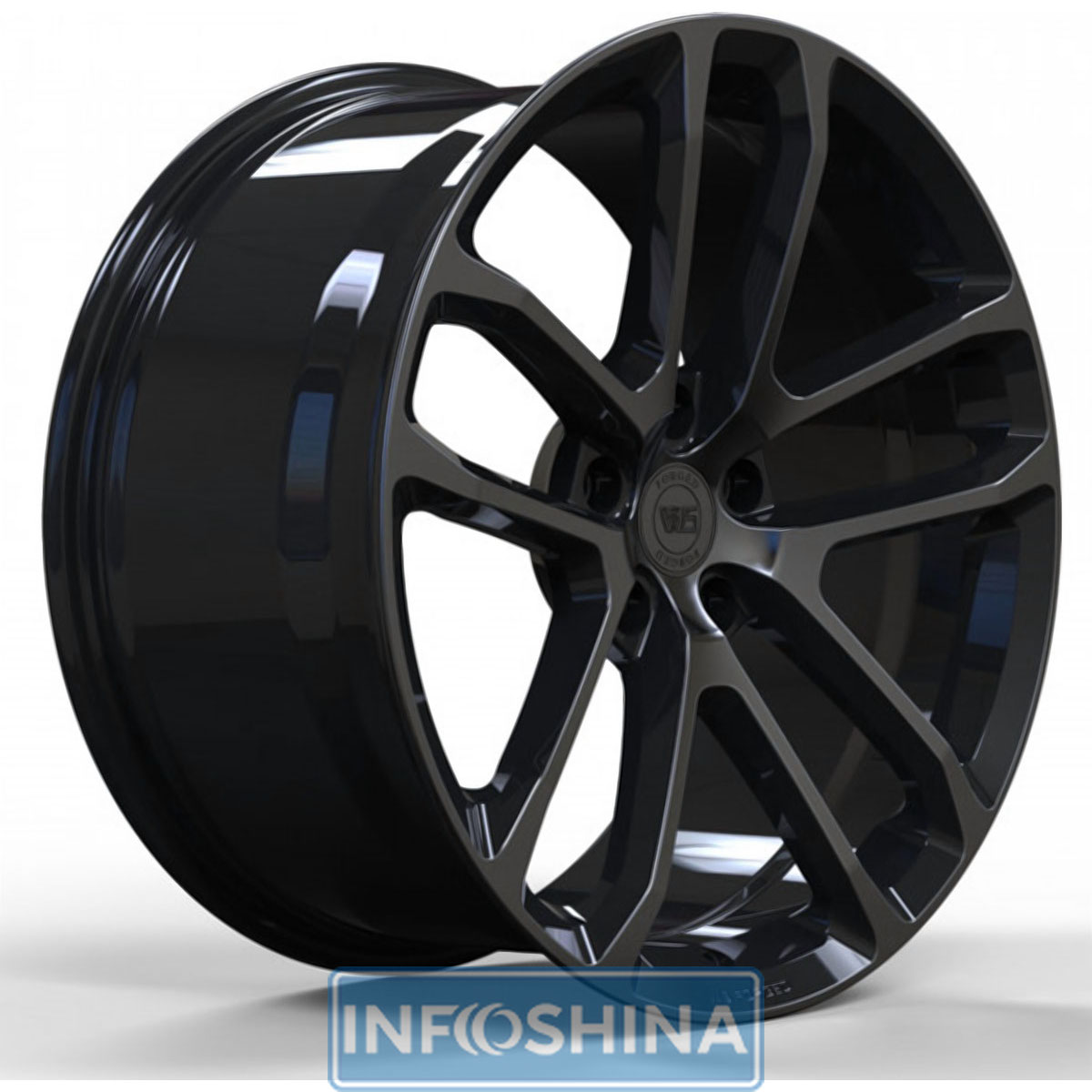 Купить диски WS Forged WS089C Gloss Black With Dark Machined Face R20 W10 PCD5x120 ET35 DIA74.1