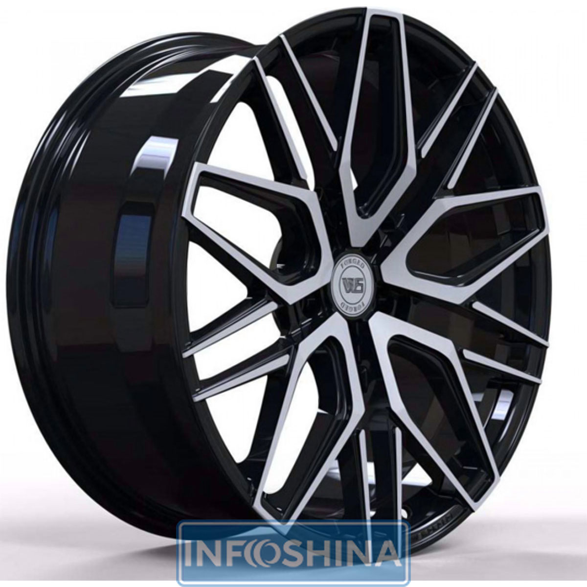 Купить диски WS Forged WS1281 Gloss Black With Machined Face R20 W9 PCD5x112 ET35 DIA66.5