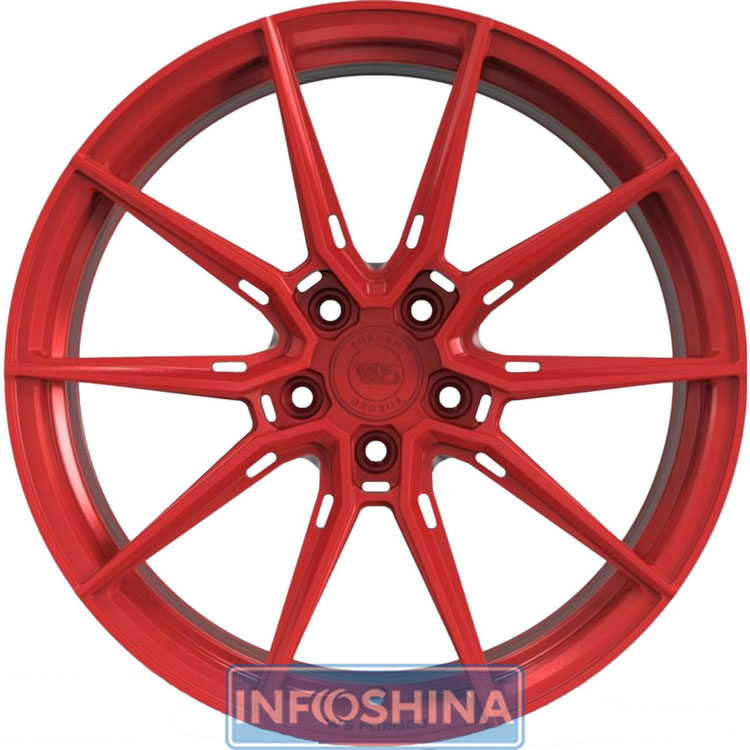 WS Forged WS2105 Matte Red R19 W9.5 PCD5x114.3 ET35 DIA70.5