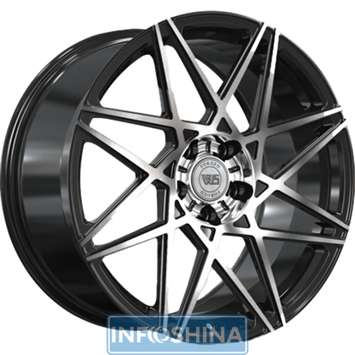 Купить диски WS Forged WS2107 Gloss Black With Machined Face R19 W9 PCD5x114.3 ET45 DIA70.5