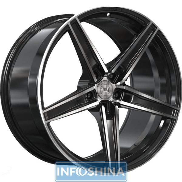 WS Forged WS2115 Gloss Black With Machined Face R21 W11.5 PCD5x120 ET26 DIA74.1