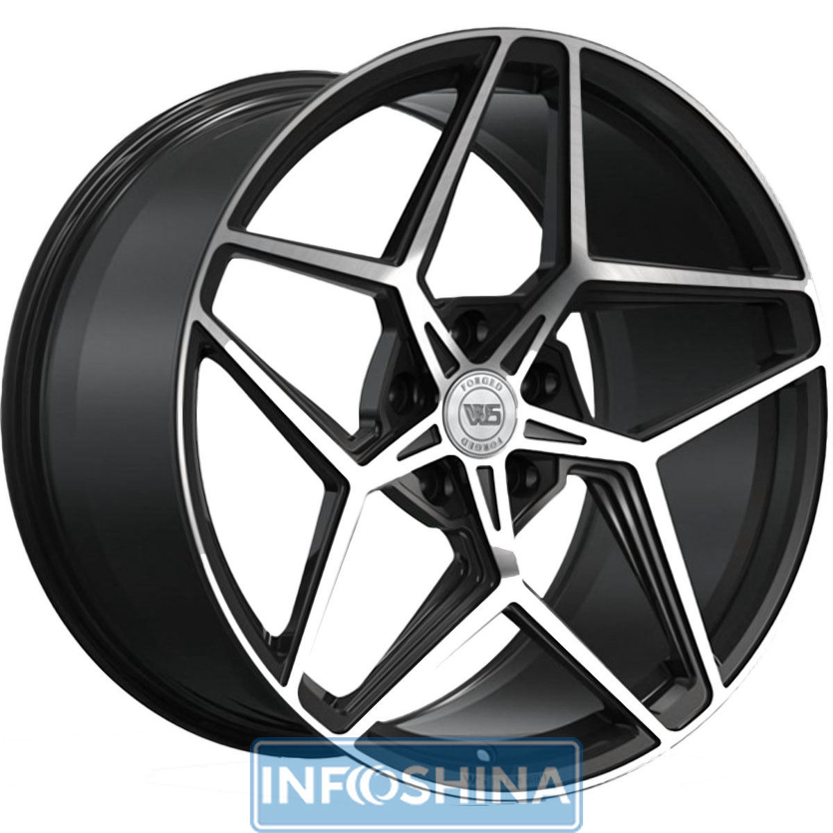 Купить диски WS Forged WS2125 Satin Black With Machined Face R20 W10 PCD5x120 ET20 DIA66.9
