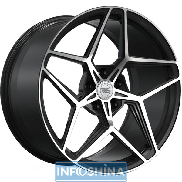 WS Forged WS2125 Satin Black With Machined Face R20 W11 PCD5x120 ET43 DIA66.9