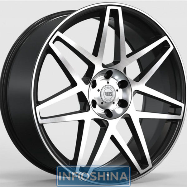 WS Forged WS2129 Matte Black With Machined Face R24 W10 PCD6x139.7 ET20 DIA78.1