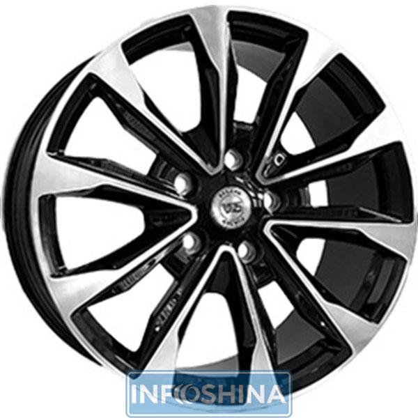WS Forged WS2155 Gloss Black With Machined Face R21 W8.5 PCD5x150 ET54 DIA110.1