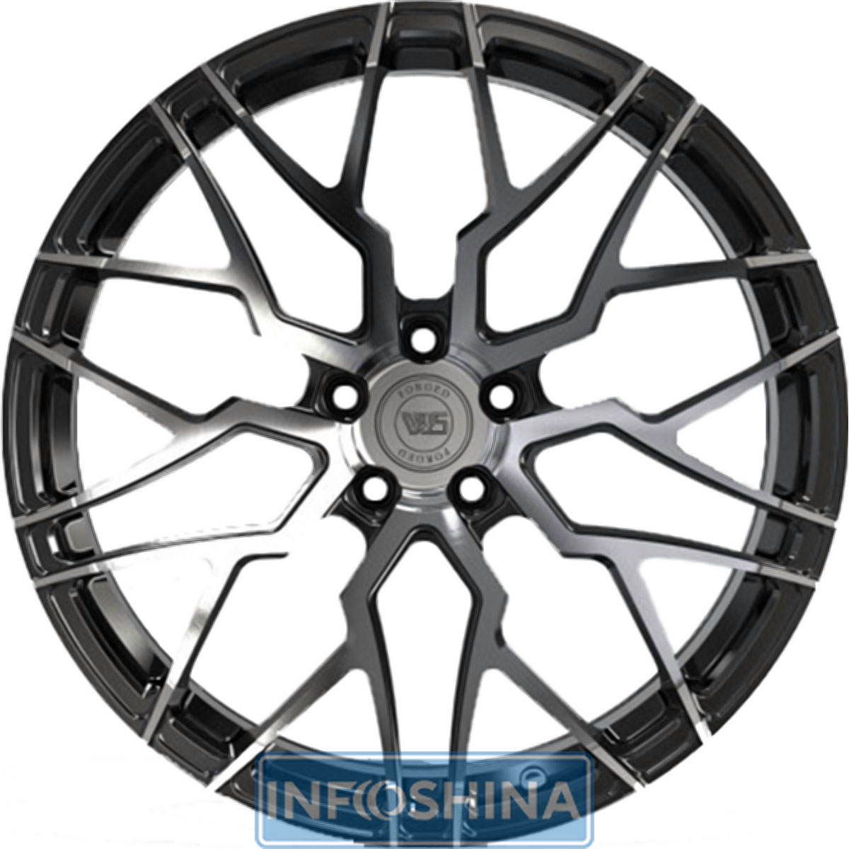 Купити диски WS Forged WS2270 Gloss Black With Machined Face R20 W10 PCD5x112 ET19 DIA66.5
