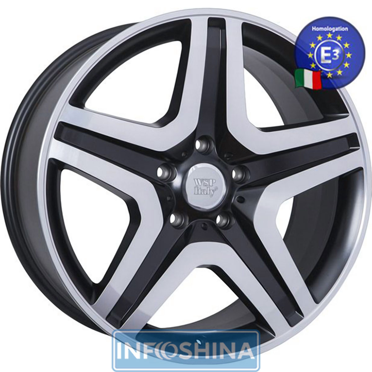 Купить диски WSP Italy Mercedes W775 Miyag DBFP R20 W9.5 PCD5x130 ET50 DIA84.1