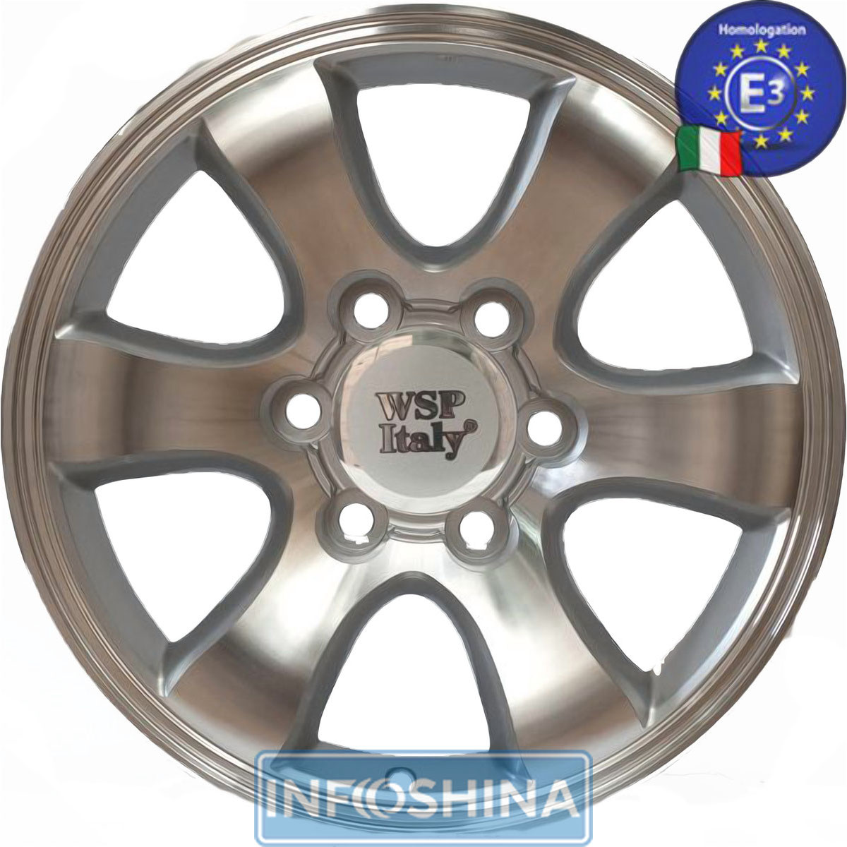 Купити диски WSP Italy Toyota W1707 Yokohama Prado SP R17 W7.5 PCD6x139.7 ET30 DIA106.1