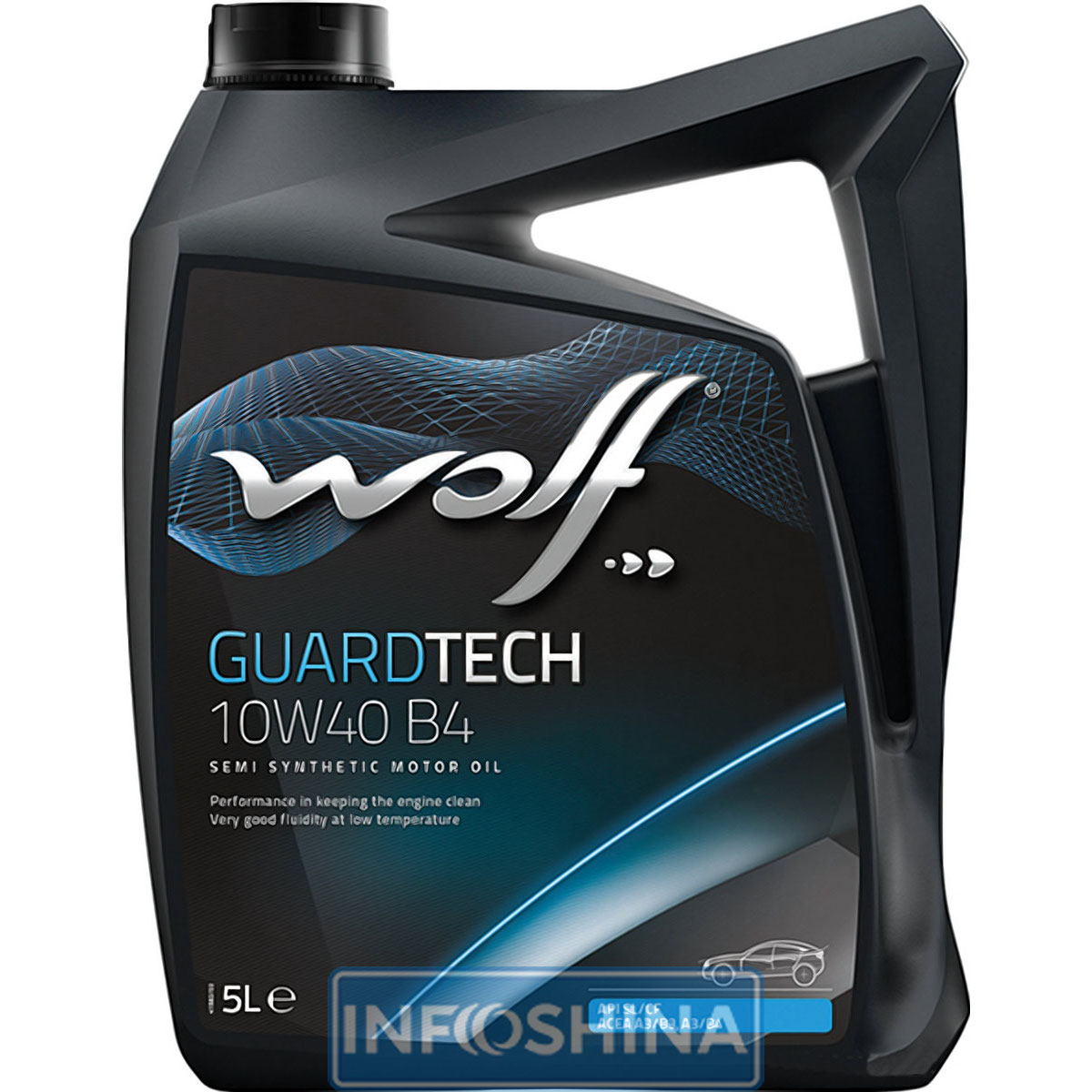 Купить масло Wolf Guardtech Diesel 10W-40 B4 (5л)