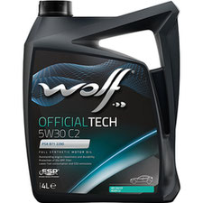 Купить масло Wolf Officialtech 5W-30 C2 (4л)