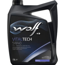 Купить масло Wolf Vitaltech 5W-40 (5л)
