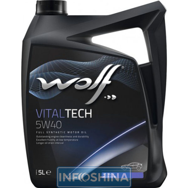 Wolf Vitaltech 5W-40 (5л)