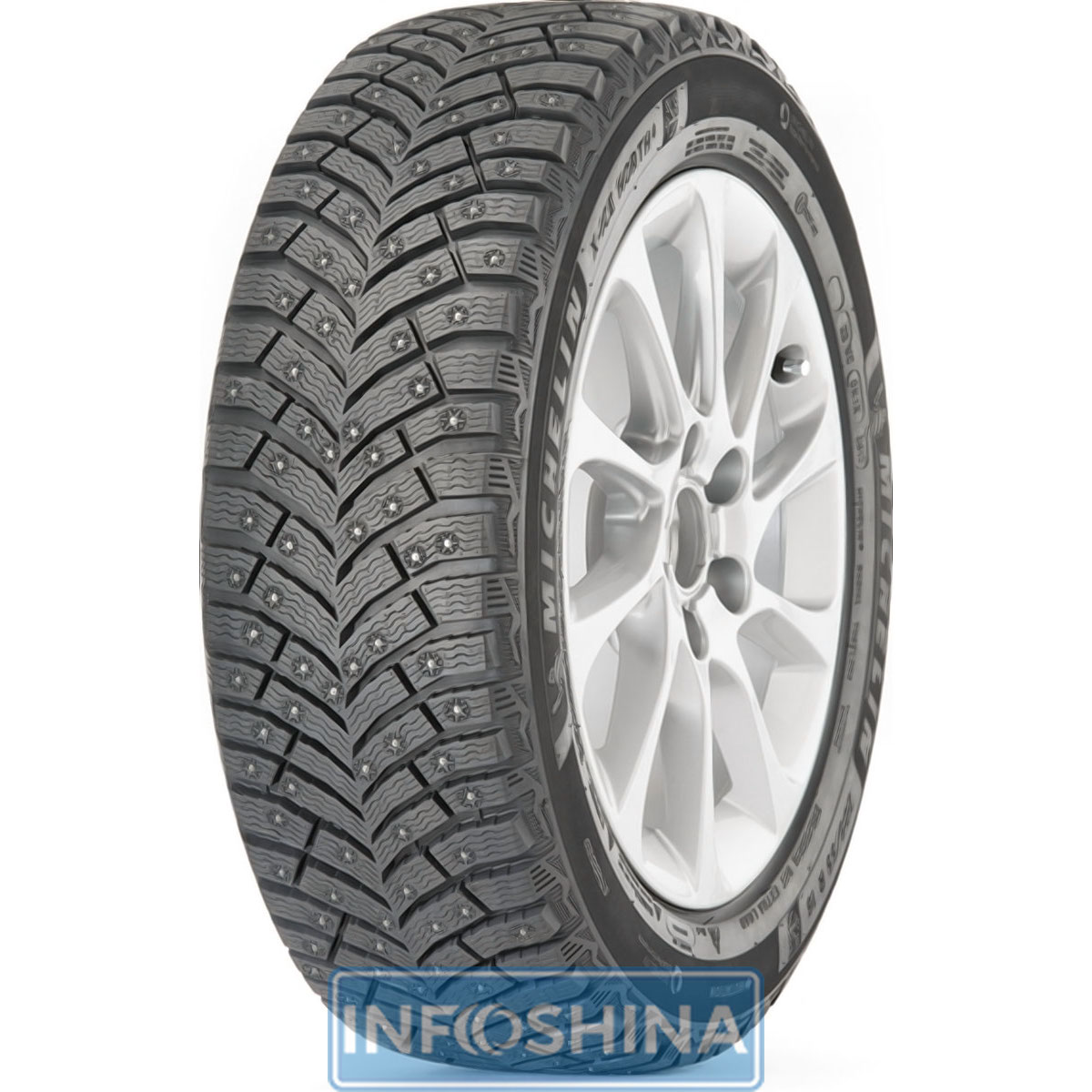 Купить шины Michelin X-Ice North XIN4 215/55 R17 98T XL (шип)