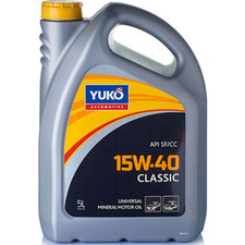 Купить масло Yuko Classic 15W-40 (5л)