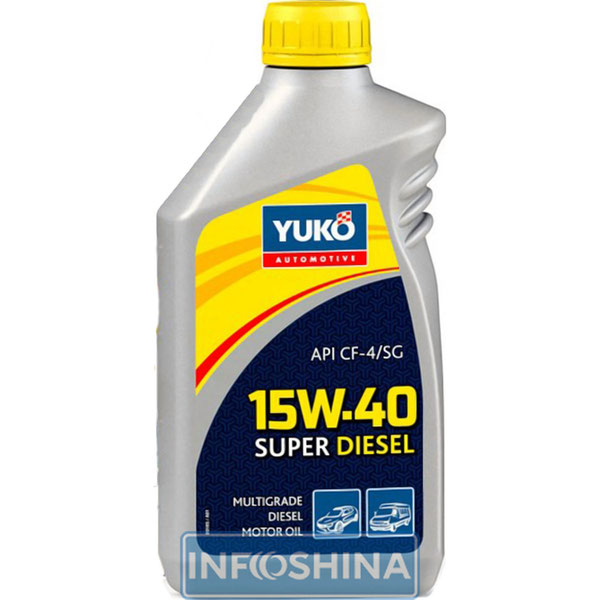 Yuko Super Diesel 15W-40 (1л)