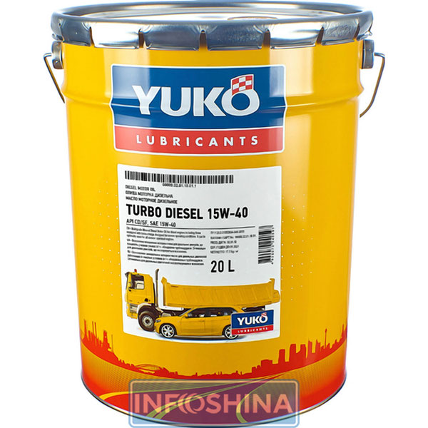 Yuko Turbo Diesel 15W-40 (20л)