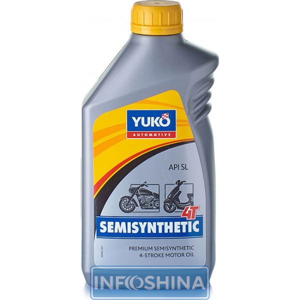 Yuko Semisynthetic 4T 10W-40 (1л)
