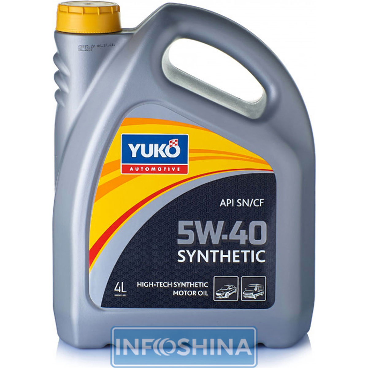 Купити масло Yuko Synthetic 5W-40 (4л)