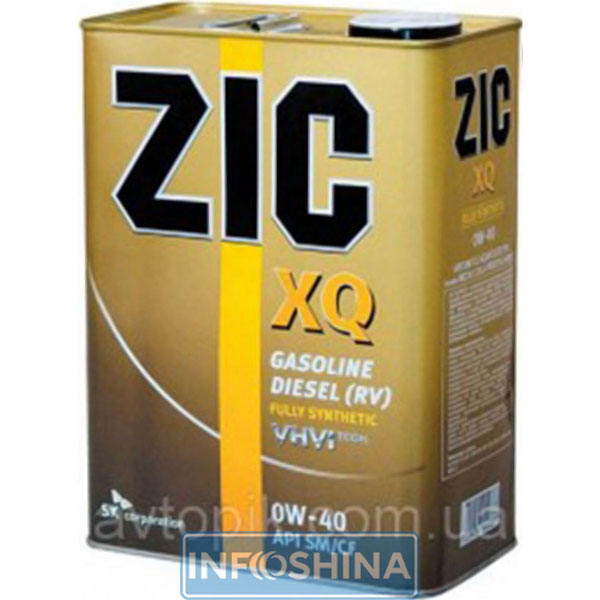 Zic XQ 0W-40 (4л)