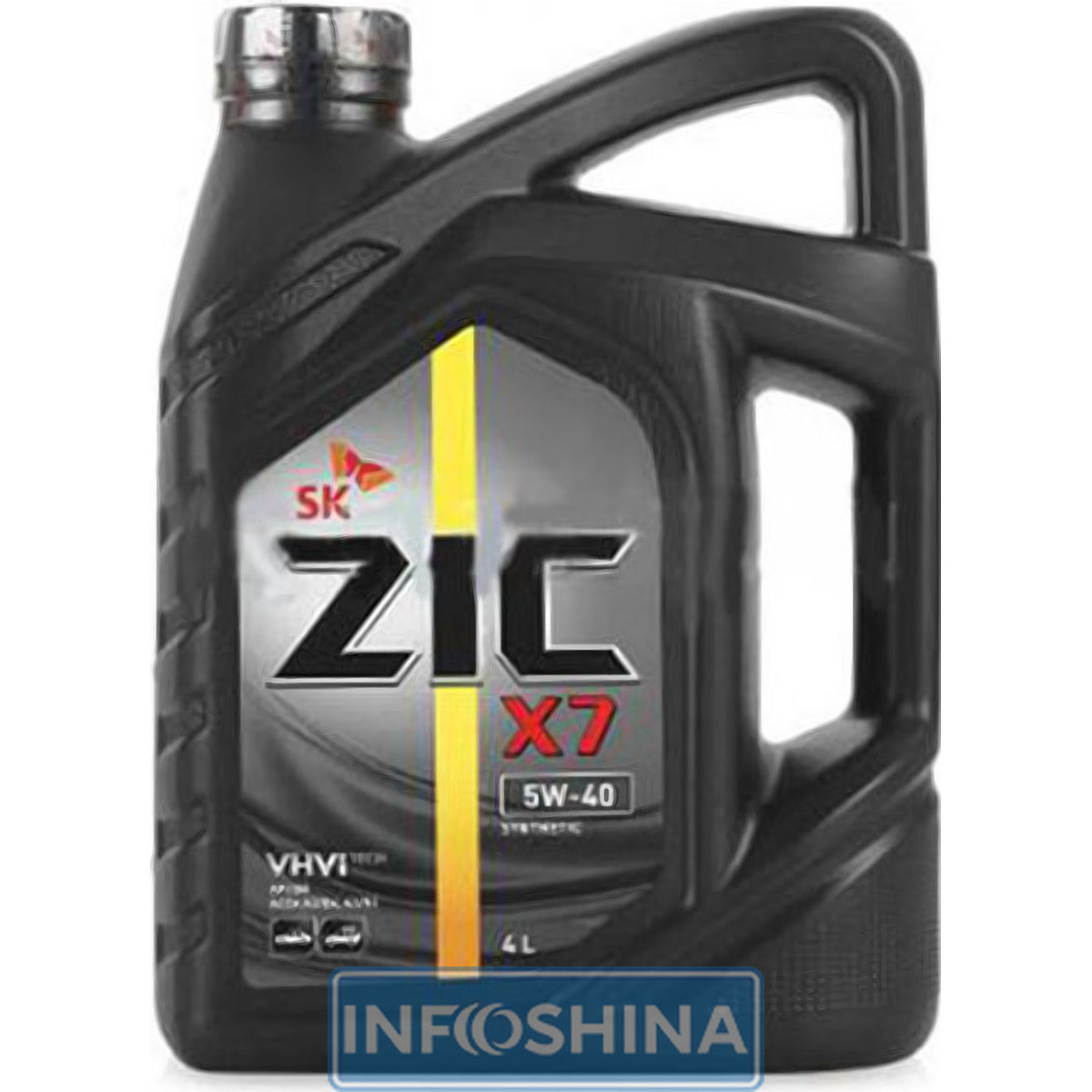 Купити масло Zic X7 5W-40 (4л)