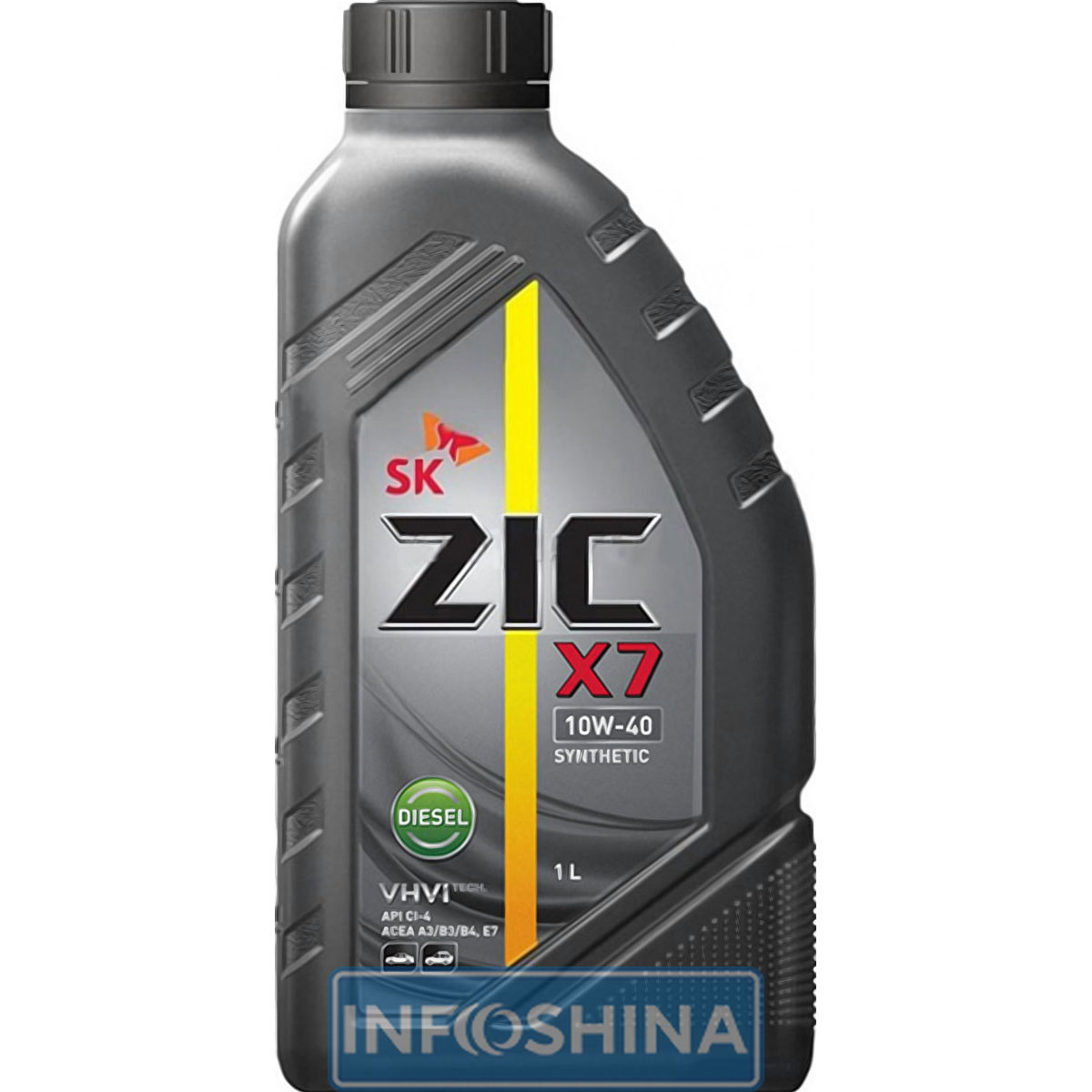 Купить масло Zic X7 Diesel 10W-40 (1л)