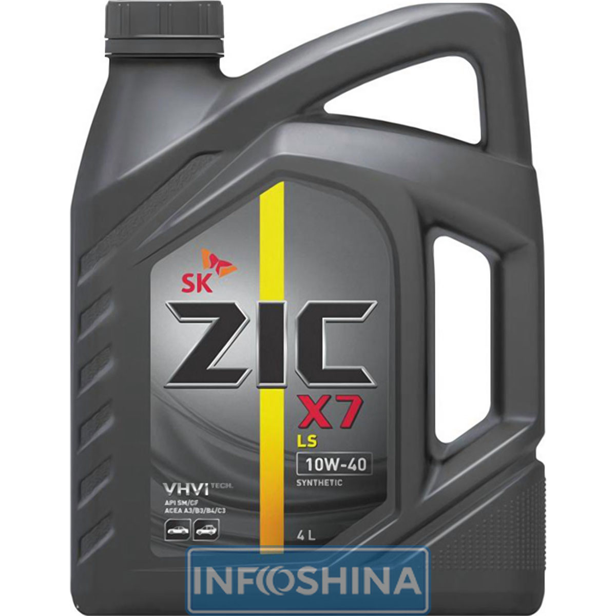 Купити масло Zic X7 LS 10W-40 (4л)