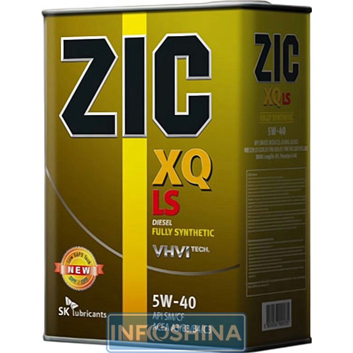 Купить масло Zic XQ LS 5W-40 (4л)
