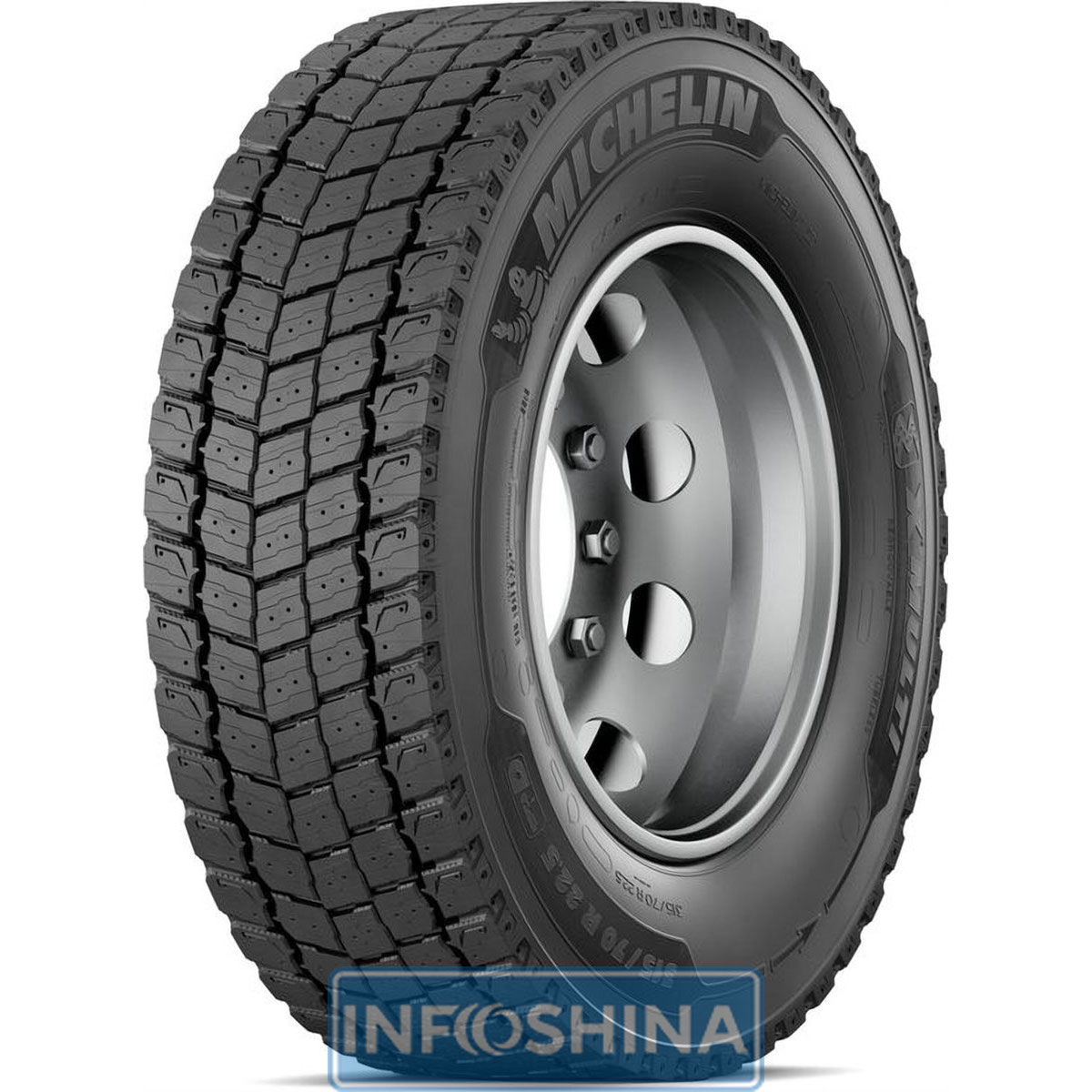 Купити шини Michelin X Multi D (ведуча вісь) 215/75 R17.5 126/124M