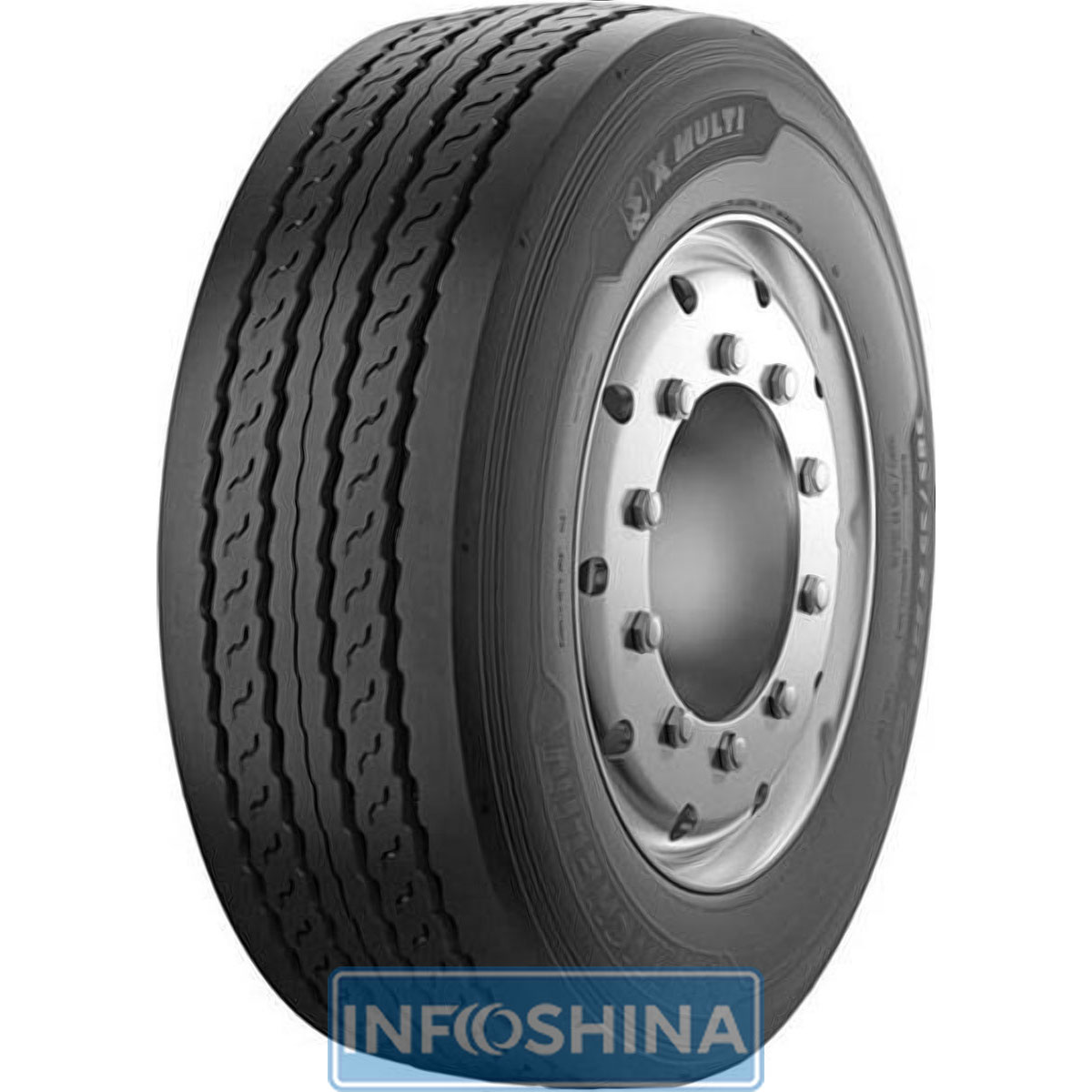 Купити шини Michelin X Multi T (причіпна вісь) 385/55 R22.5 160K