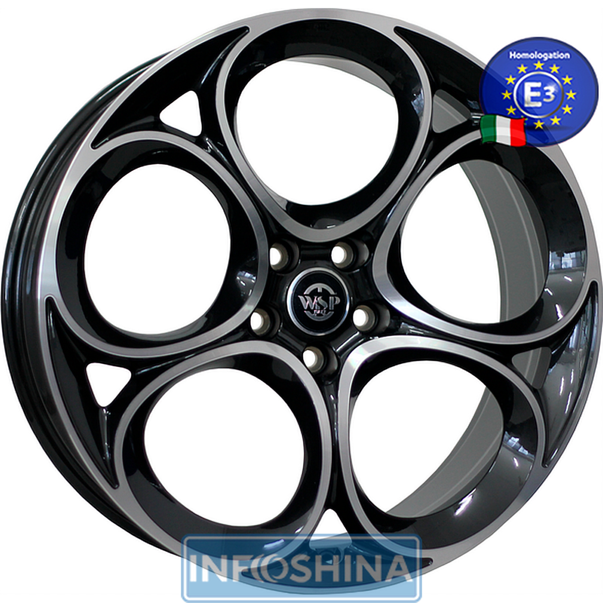 WSP Italy Alfa Romeo (W262) Sankt Moritz Glossy Black Polished