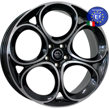 Купити диски WSP Italy Alfa Romeo (W262) Sankt Moritz Glossy Black Polished R20 W8.5 PCD5x110 ET31 DIA65.1
