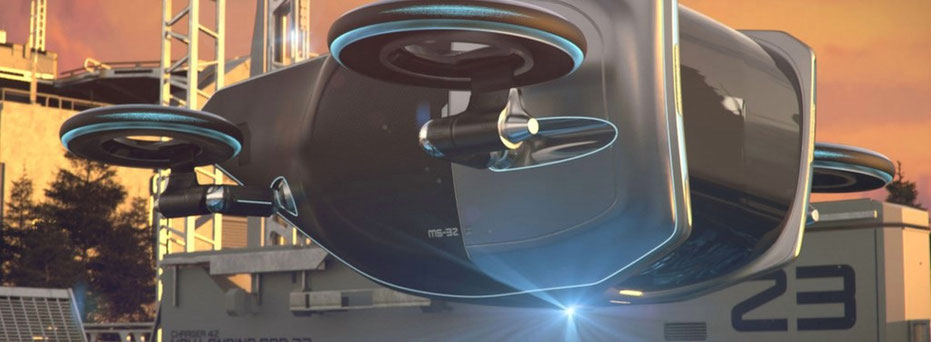 Goodyear представила революционно новые шины для летающих авто Goodyear Aero
