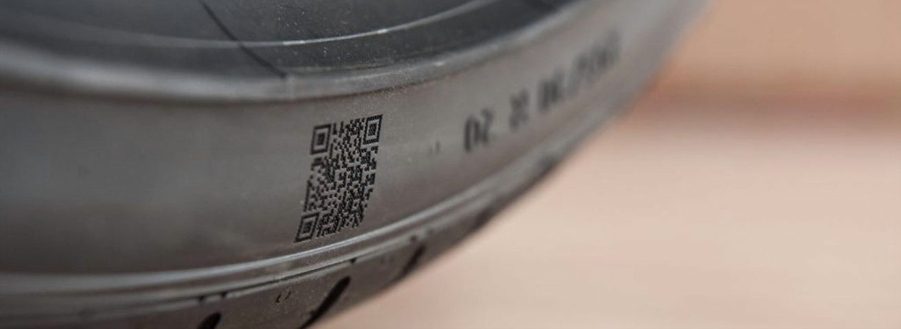 QR-коди на боковинах шин - новий метод маркування гумотехнічної продукції