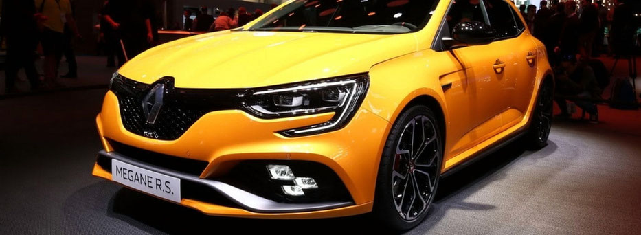 Шины Bridgestone выбраны для первичной комплектации автомобиля Renault Mégane R.S.