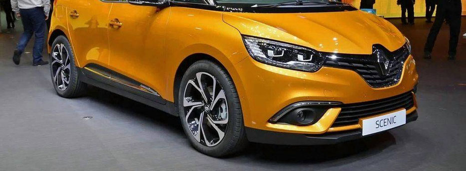 Новый Renault Scenic обуют в шины Goodyear